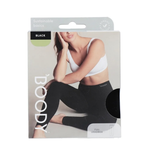 Boody Leggings Enkel Zwart L