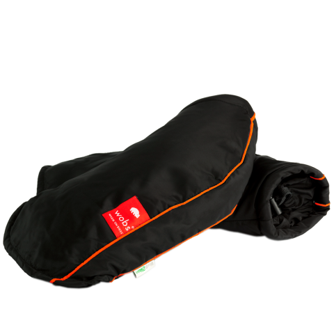 handmoffen handwarmers Urban Black Orange