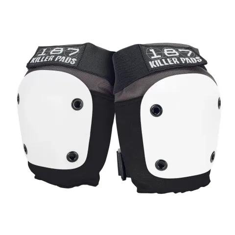 187 Killer Pads - Fly White Knee Pads - Kniebeschermers - L