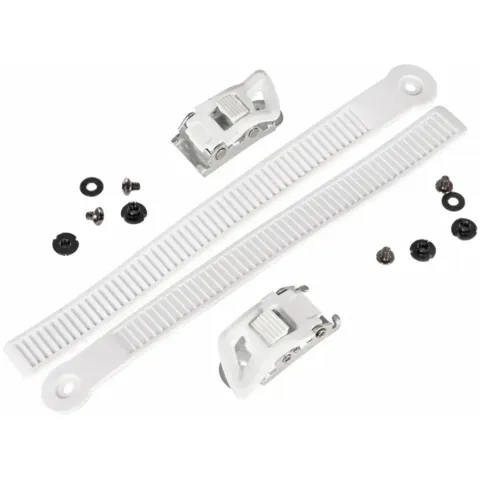 Powerslide - Shadow Buckle White Set - Buckle & Straps - S