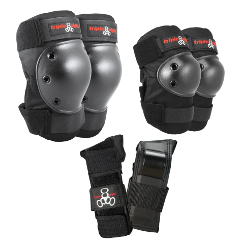 Triple Eight - Saver Series 3 Pack Zwart - Beschermset - M