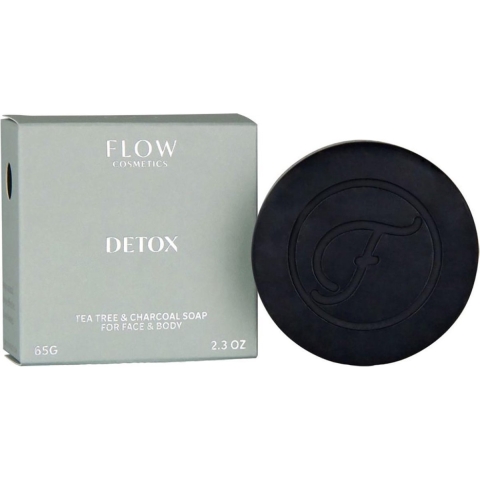 Flow Cosmetics Detox Soap - Diepreinigende gezichtszeep