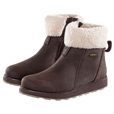 Kamik Dameslaarzen Ariel F Zip, dark brown, Maat: 38