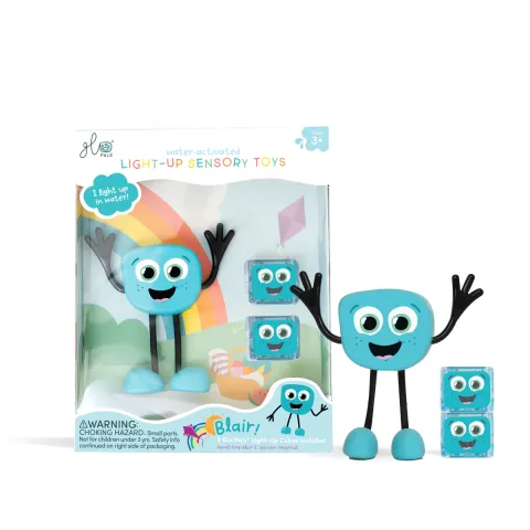 Glo Pals Lichtgevend badspeeltje Blair blauw