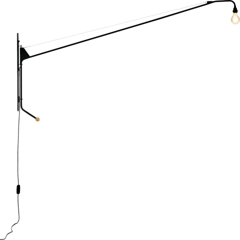 Potence Wandlamp Zwart Vitra - Woonkamer - Metaal