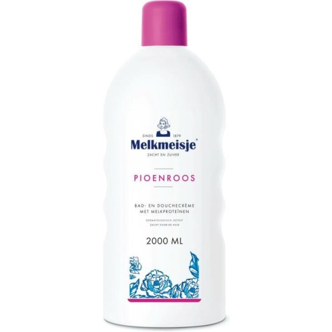 Melkmeisje Bad&Douche Pioenroos - 2000ml