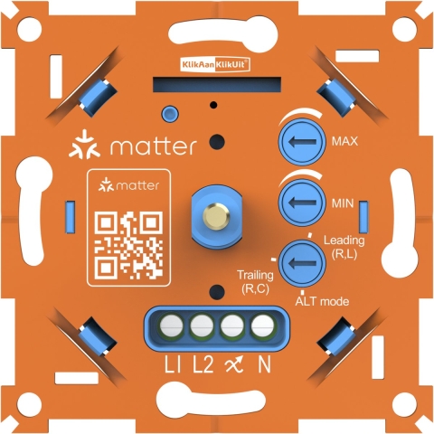 KlikAanKlikUit Matter inbouwdraaidimmer