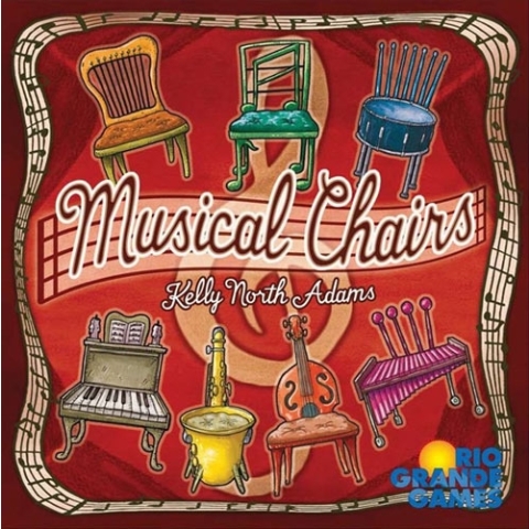 Musical Chairs - Rio Grande Games Kaartspel