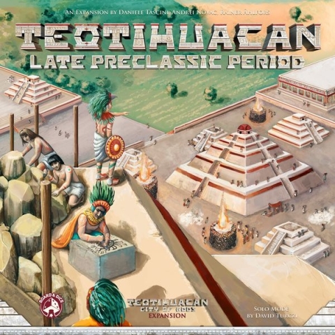 Teotihuacan: Late Preclassic Period (+ handleiding NL) - Jumping Turtle Games Bordspel