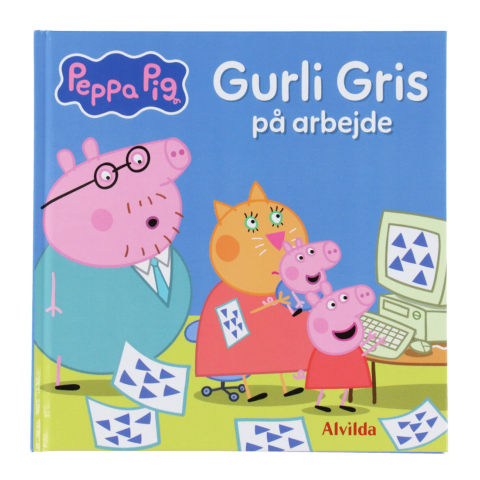 Alvilda Boek - Peppa Pig op het werk - Alvilda - OneSize - Boeken