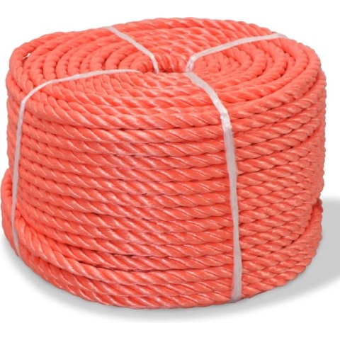 vidaXL-Touw-gedraaid-12-mm-500-m-polypropyleen-oranje