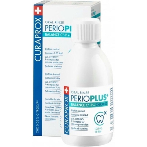 Curaprox Mondspoeling Perio Plus+ Balance CHX 0.05% 200 ml