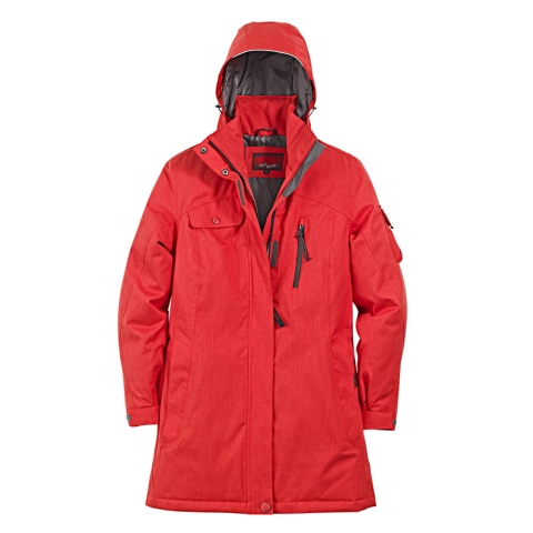 OWNEY Dames Winterjack Arctic, kamin red, Maat: 3XL