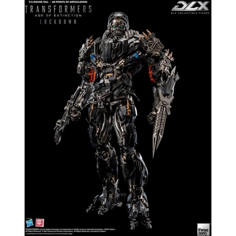 Threezero Transformers DLX Action Figure Lockdown