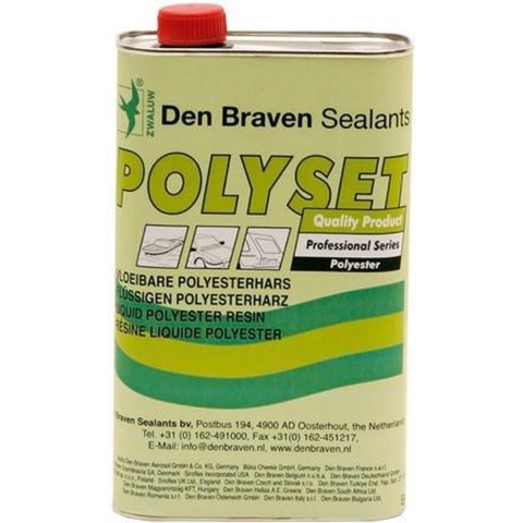 Zwaluw Polyset | 1 ltr | Kristalhelder | 8 stuks - 200585