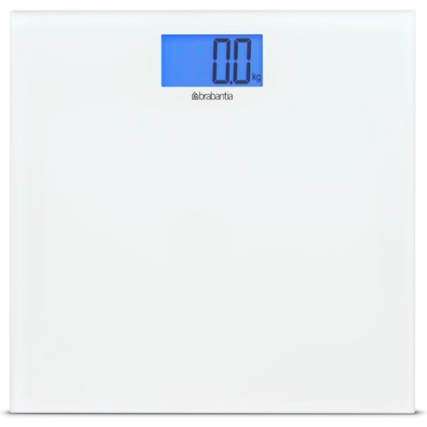 Brabantia Personenweegschaal digitaal - op Batterijen - White