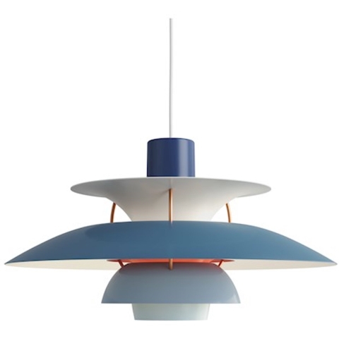 PH 5 Hanglamp Nuancer Van Rood Louis Poulsen - Woonkamer - Designer - Metaal - 1 lamp