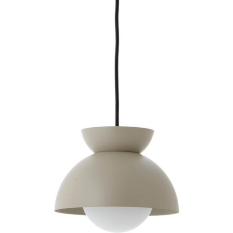 Butterfly Hanglamp Ø21 Tan Grey FRANDSEN - Woonkamer - Designer - Metaal - 1 lamp