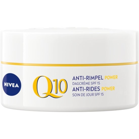 NIVEA Q10 Power Anti-Rimpel Dagcrème - SPF 15 - Alle huidtypen - Met Q10 en creatine - 50 ml