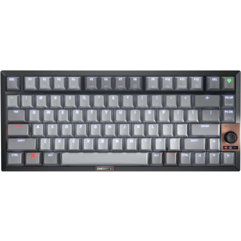 CHERRY KW 300 MX Silent Red Draadloos Mechanisch 75% Toetsenbord