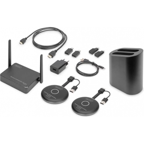Digitus DS-55317 draadloos presentatiesysteem HDMI Desktop