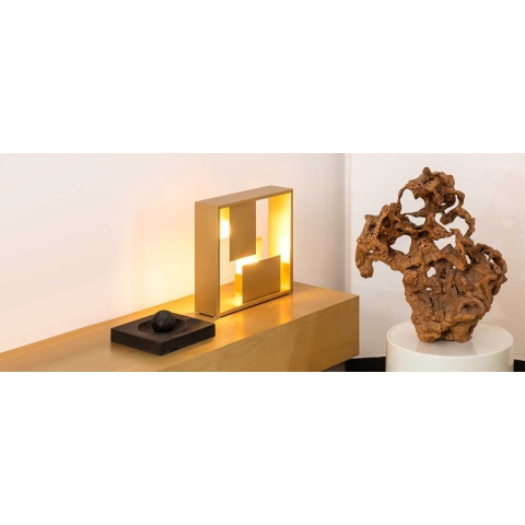 Fato T/W Tafellamp/Wandlamp Goud Artemide - Woonkamer - Metaal