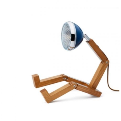Mr. Wattson tafellamp Cobra Blue - Woonkamer - Vintage / Retro - Metaal