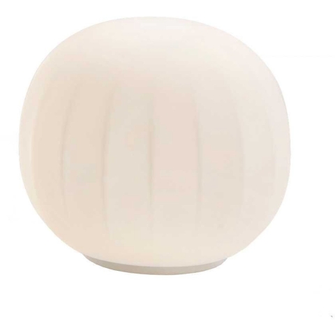 Lita Tafellamp Ø14 White Luceplan - Woonkamer - Glas