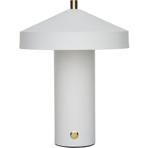 Hatto Portable Tafellamp White OYOY Living Design - Woonkamer - Metaal
