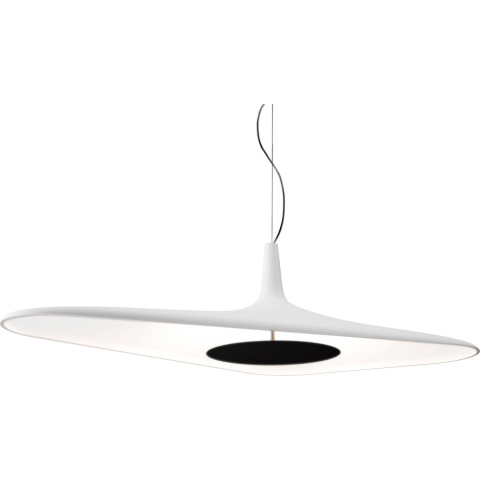 Soleil Noir Hanglamp 35 Wit Luceplan - Woonkamer - Designer - Kunststof - 1 lamp