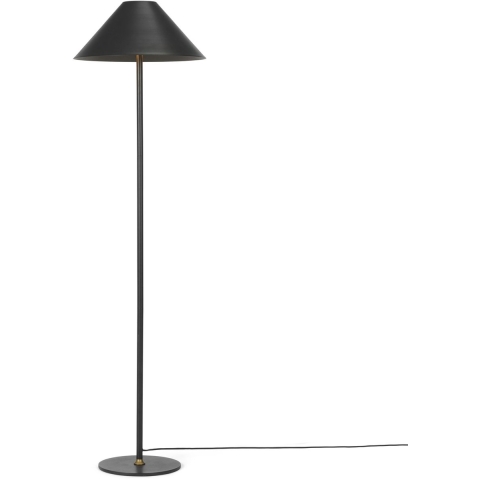 Hygge Vloerlamp Black Halo Design - Woonkamer - Metaal