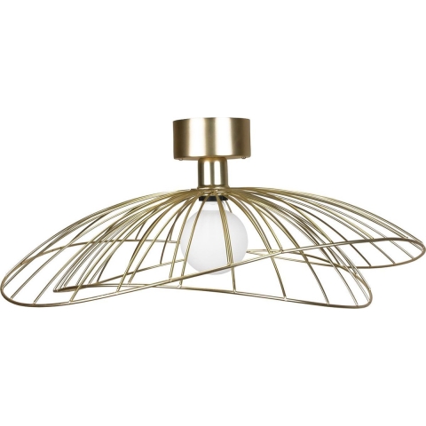 Ray 60 Wand-/Plafondlamp Messing Globen Lighting - Metaal