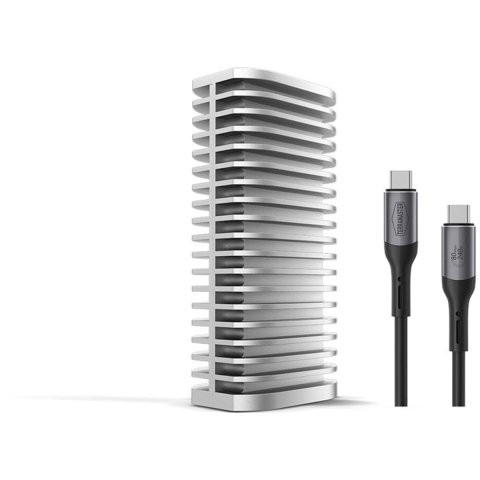 TerraMaster D1 SSD Pro SDD-behuizing Aluminium M.2