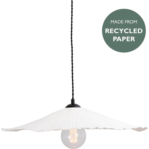 Tropez 60 Hanglamp Nature Globen Lighting - Eetkamer - Papier / Karton