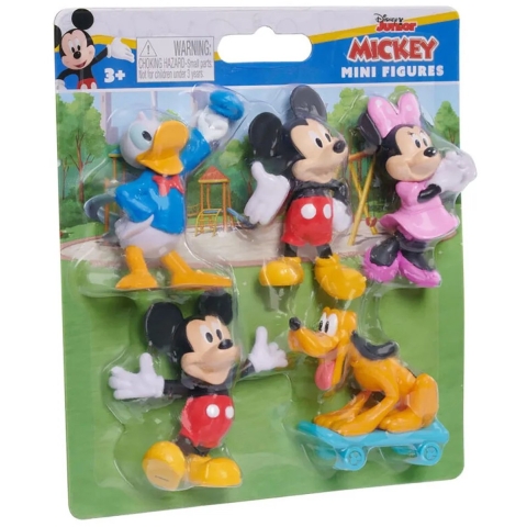 Beeldje Just Play Disney Mickey (x5)
