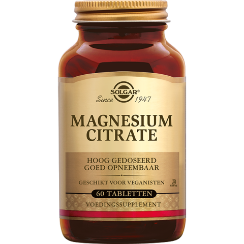 Solgar Magnesium Citraat Tabletten