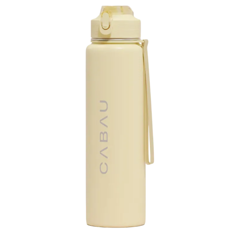 Cabau Bloom Bottle Butter Yellow