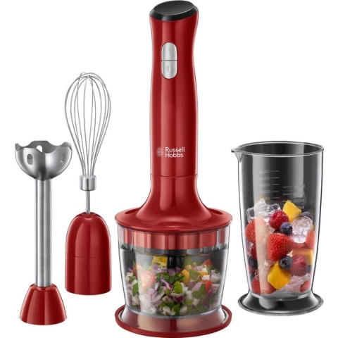 Russell Hobbs 24700-56 Desire 3-in-1 Staafmixer - Rood