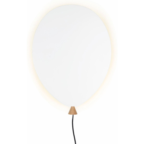 Balloon Wandlamp White Globen Lighting - Woonkamer - Hout