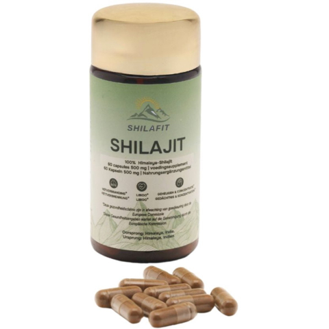 Shilafit Shilajit 500mg Capsules