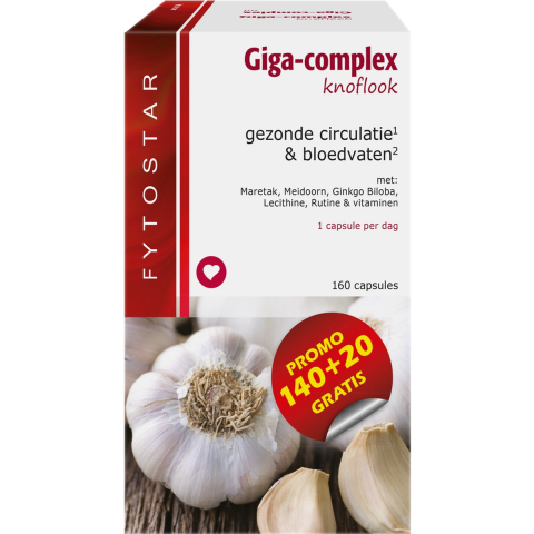 Fytostar Giga-Complex Knoflook Capsules