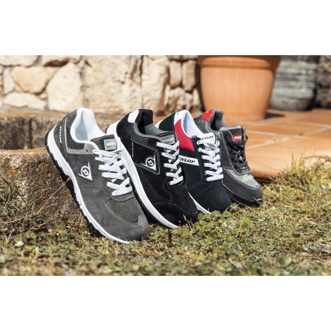Dunlop Arrow Suede Heren Veiligheidsschoenen Charcoal/Grey
