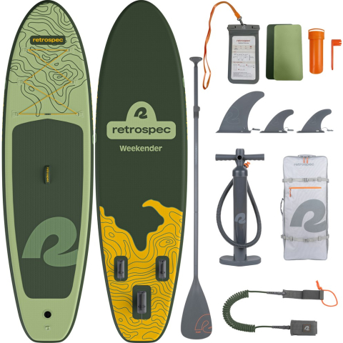 Retrospec Supboard Weekender - 320 cm - Wild Spruce - Met accesoires en draagtas