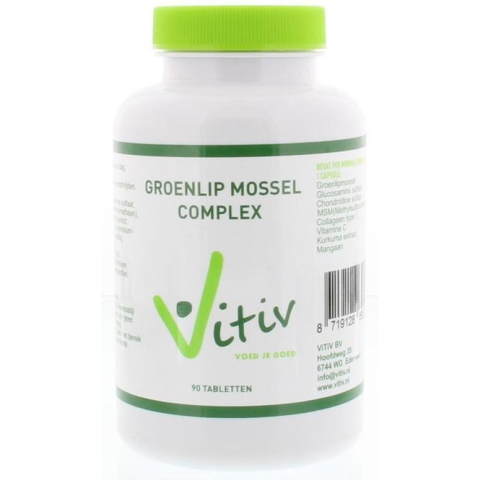 Vitiv Groenlip Mossel Complex Tabletten