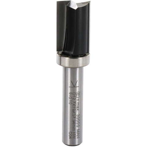 ENT Groeffrees HM 12x19x55mm, Met lager op kolf, met vaste kolf 8mm - 7911651 - 7911651