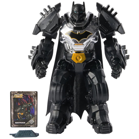 Batman Actiefiguur - DC Metaal Kracht - 30 cm - Batman - Batman - OneSize - Actiefiguren