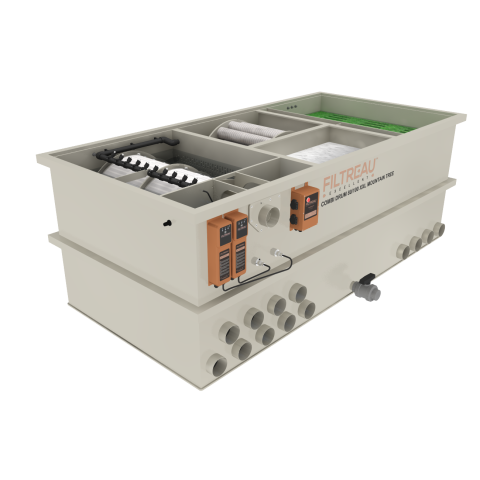 Filtreau WMC Combi Drum 80/100 XXL Mountain Tree trommelfilter Gravity - Filtreau