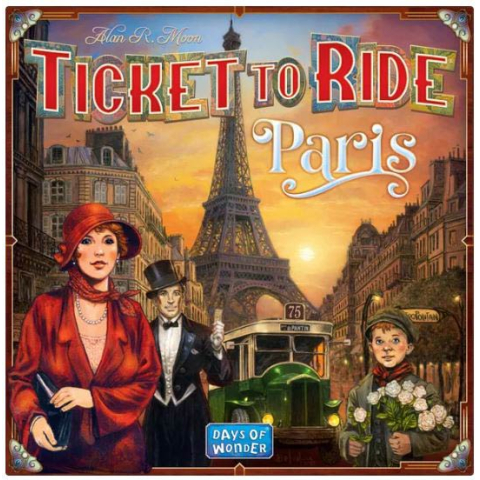 Ticket to Ride Paris (NL) - Days of Wonder Bordspel