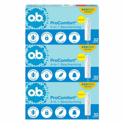 3x o.b. Pro Comfort Advanced Normal 32 stuks