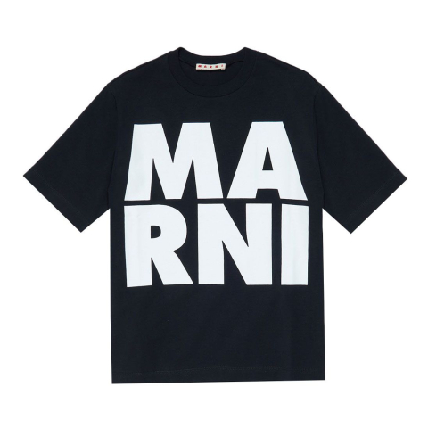 Marni T-Shirt - Zwart m. Wit - Marni - 8 jaar (128) - T-Shirts